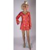 Платье в стиле 60-х хиппи радуга (Принцесса) изображение 3